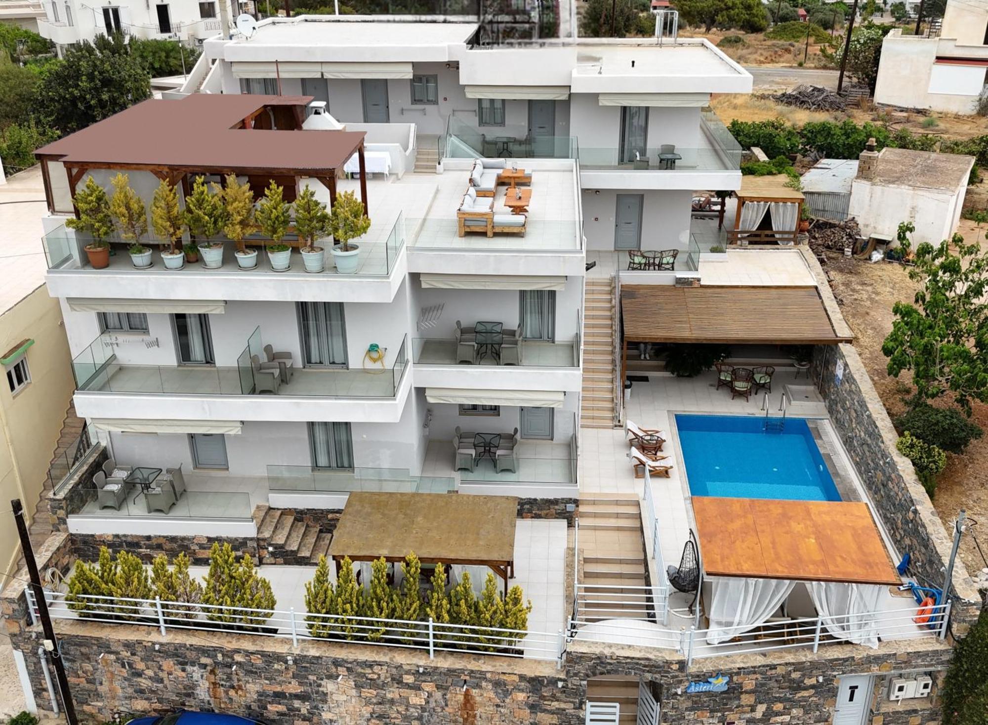 Asteri Apartments Und Studios Makríjalosz Kültér fotó